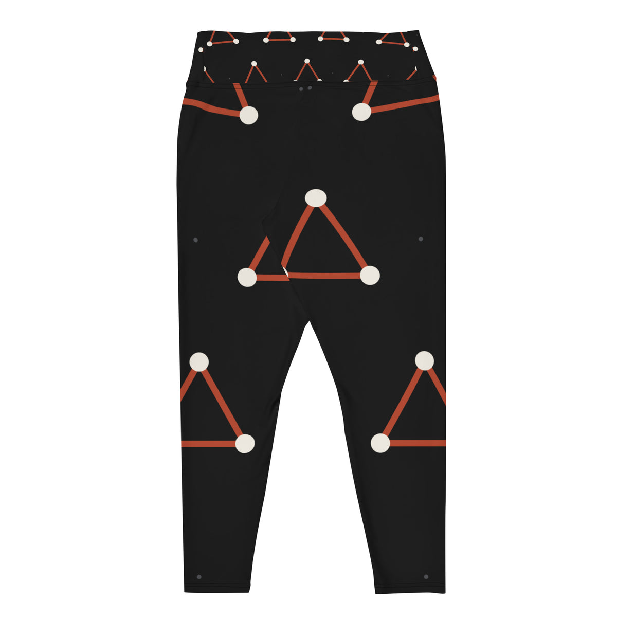919 Grid Yoga Leggings - Plus (2XL-3XL) by City Clothing Line Company, Raleigh streetwear – view 2 of 2