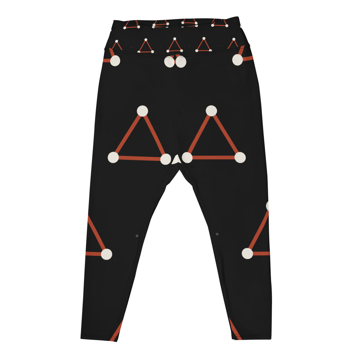 919 Grid Yoga Leggings - Plus (2XL-3XL) by City Clothing Line Company, Raleigh streetwear – view 1 of 2