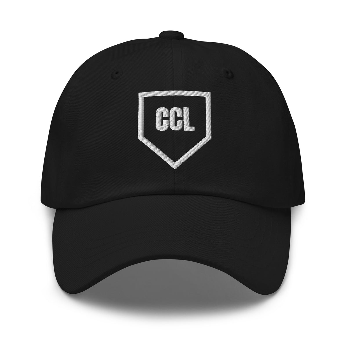 Boss Line Dad Hat - Black/Navy by City Clothing Line Company, Raleigh streetwear – view 1 of 12