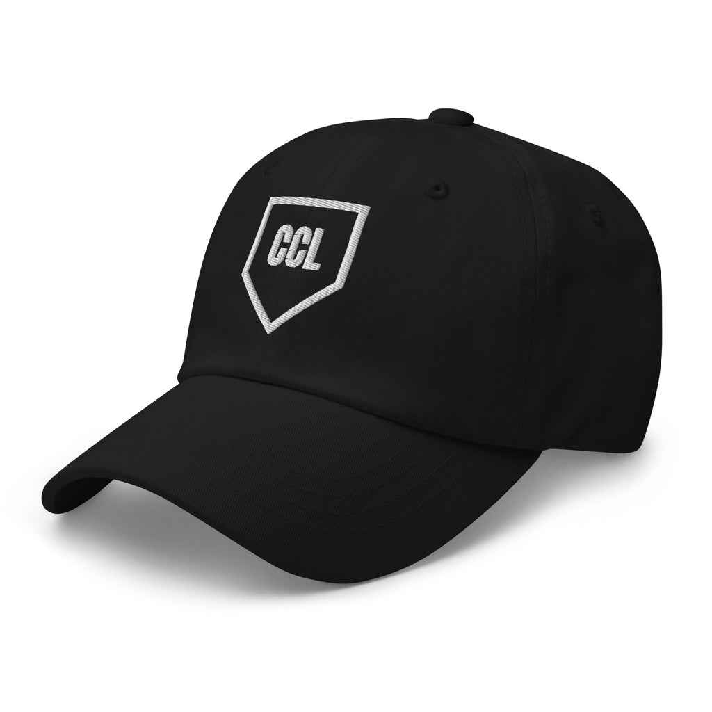Boss Line Dad Hat - Black/Navy by City Clothing Line Company, Raleigh streetwear – view 11 of 12