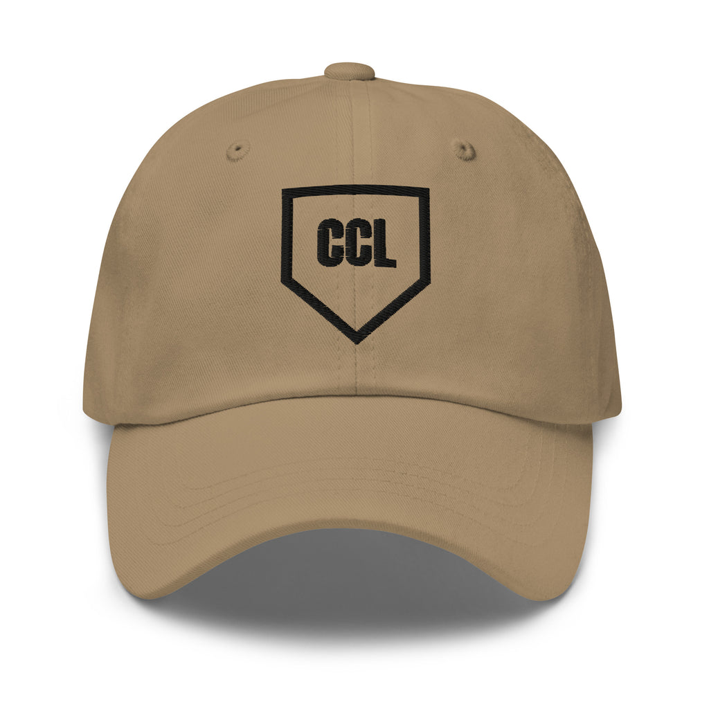 Boss Line Dad Hat - Khaki/Stone by City Clothing Line Company, Raleigh streetwear – view 1 of 12