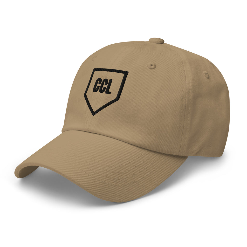 Boss Line Dad Hat - Khaki/Stone by City Clothing Line Company, Raleigh streetwear – view 11 of 12