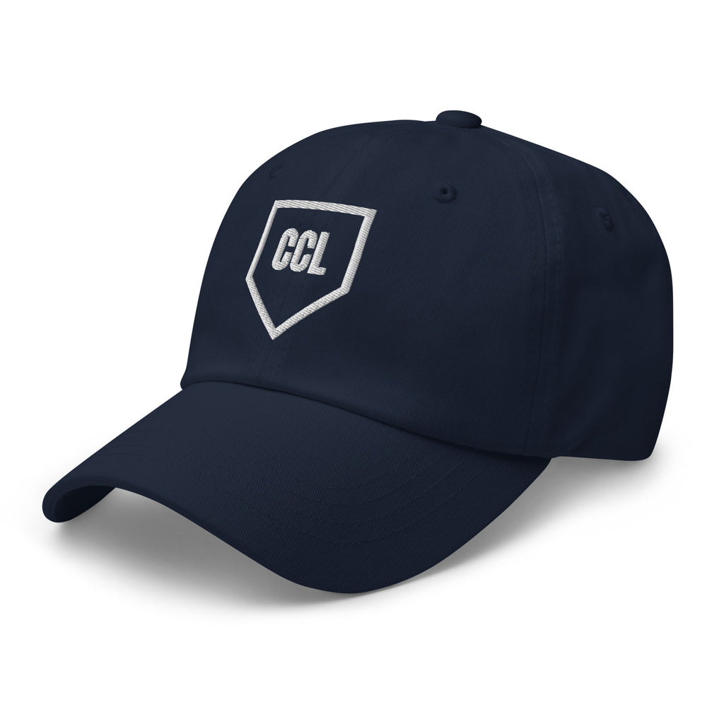 Boss Line Dad Hat - Black/Navy by City Clothing Line Company, Raleigh streetwear – view 12 of 12