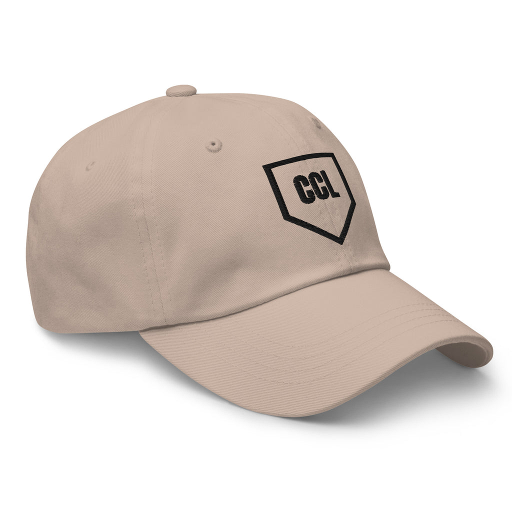 Boss Line Dad Hat - Khaki/Stone by City Clothing Line Company, Raleigh streetwear – view 10 of 12