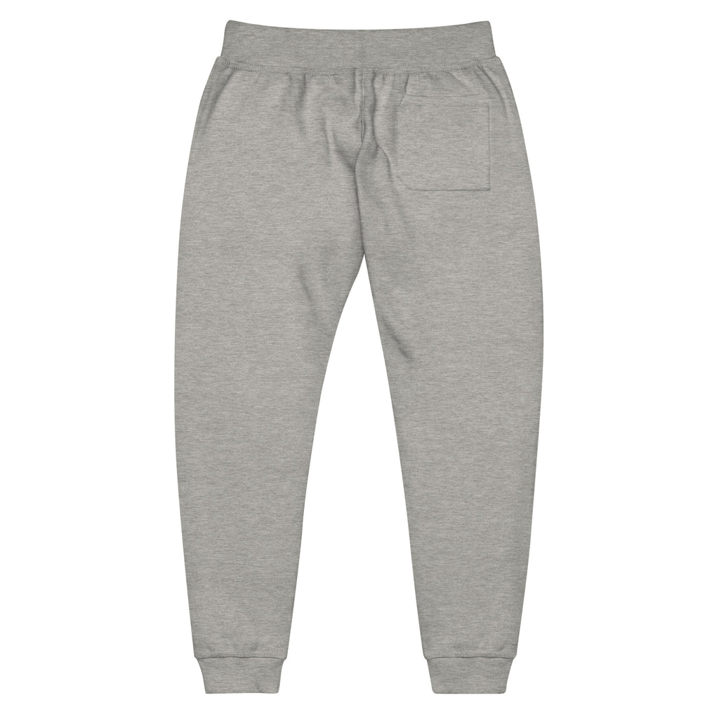Carbon Grey Joggers, back view, City Clothing Line Company shield logo