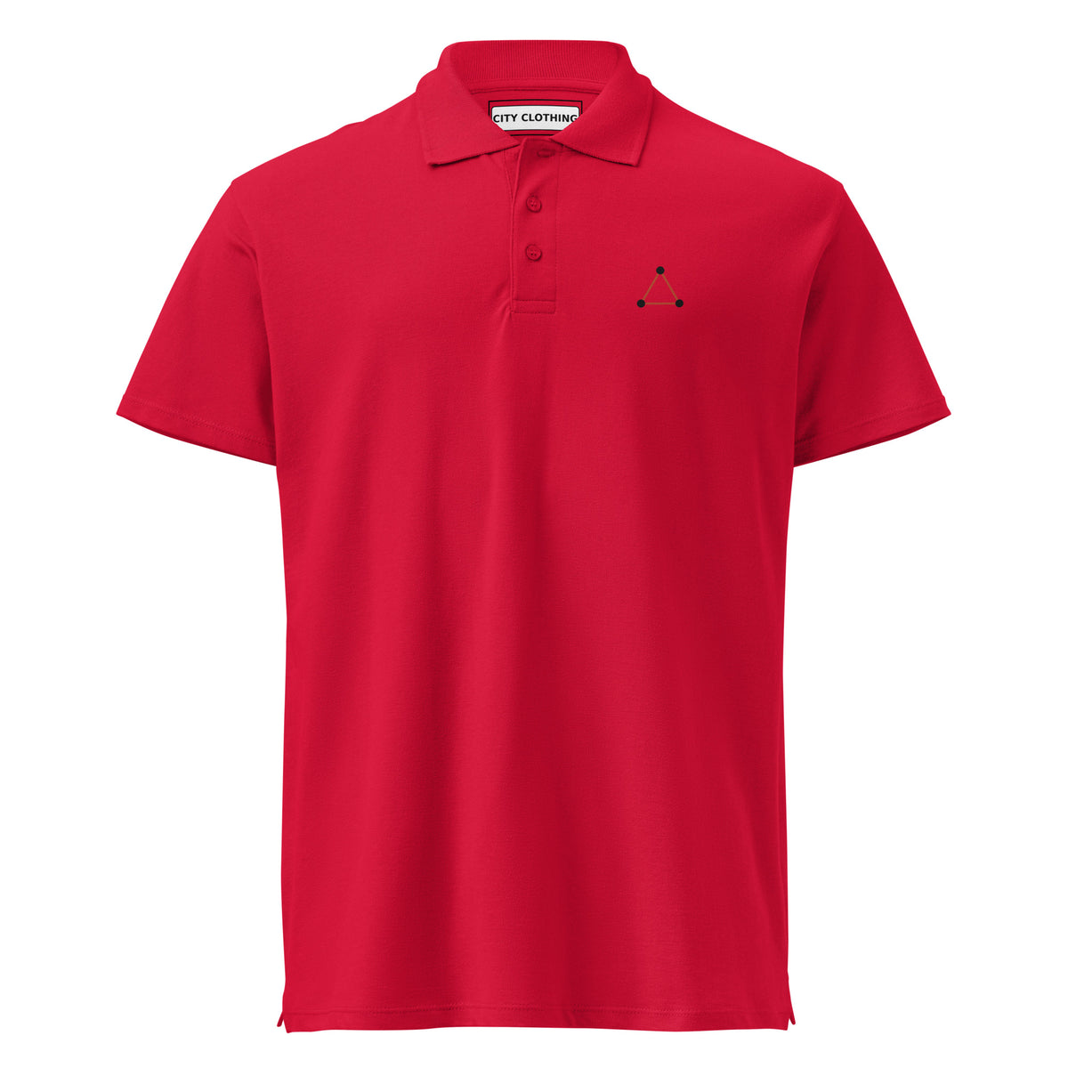 City Clothing Polo - 919 Chest Logo by City Clothing Line Company, Raleigh streetwear – view 3 of 20