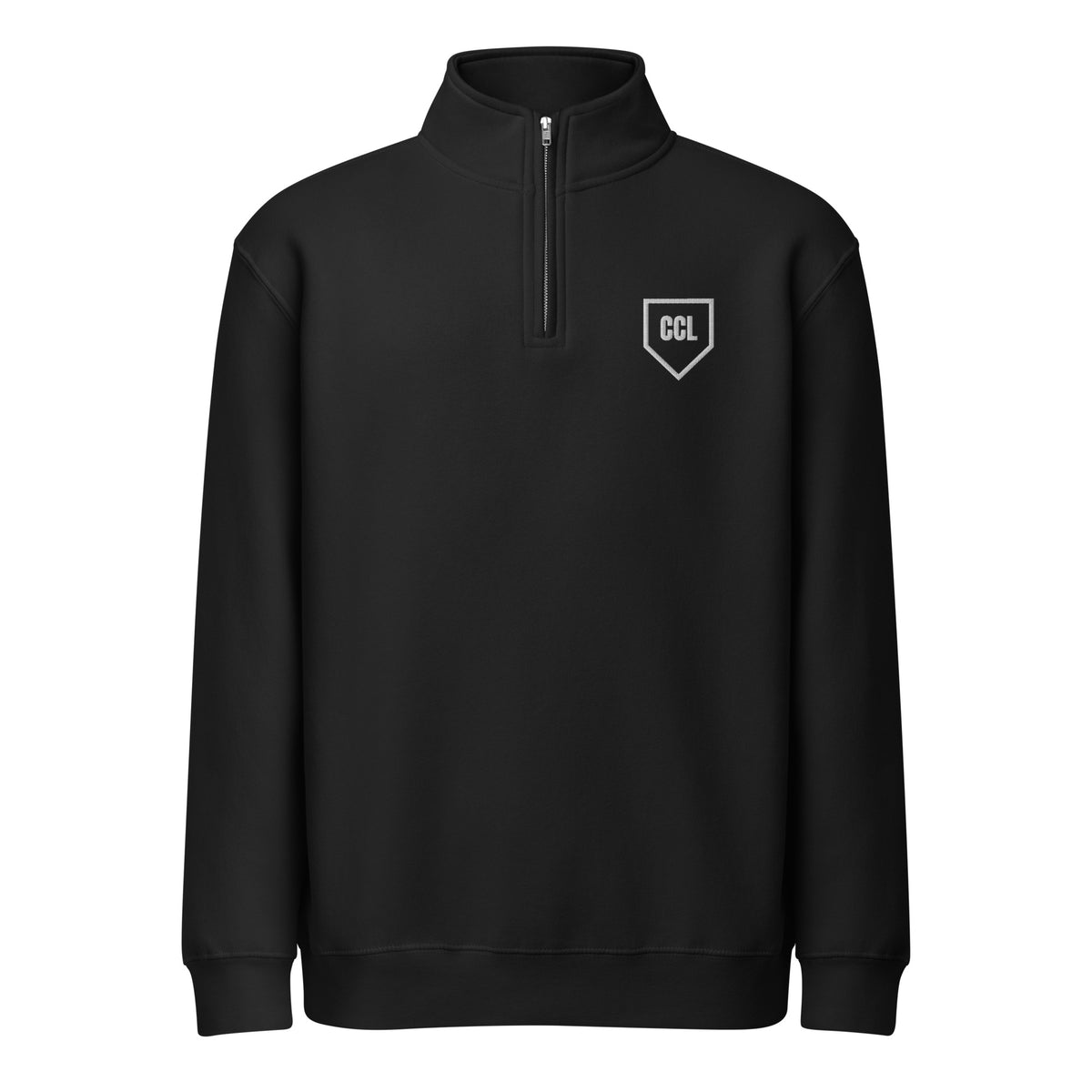 Boss Line Quarter-Zip - Black/Navy by City Clothing Line Company, Raleigh streetwear – view 1 of 8