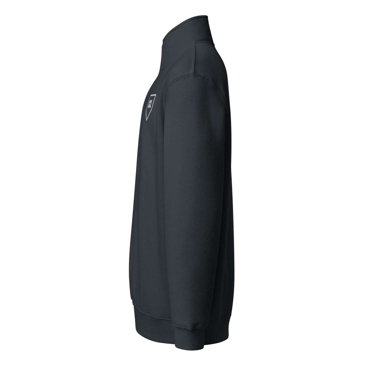 Boss Line Quarter-Zip - Black/Navy by City Clothing Line Company, Raleigh streetwear – view 6 of 8