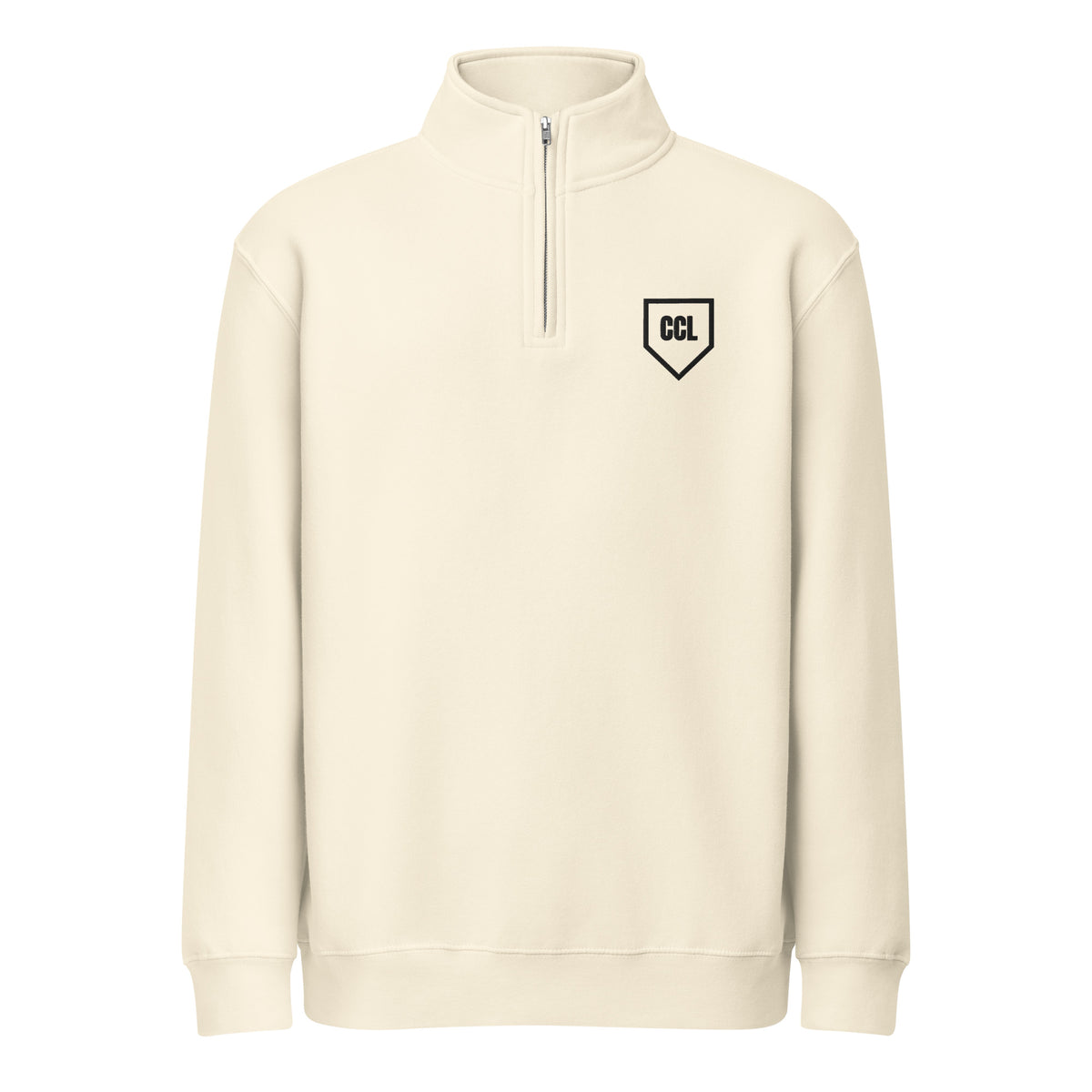Boss Line Quarter-Zip - Sandshell by City Clothing Line Company, Raleigh streetwear – view 1 of 4
