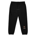 Black Cargo Sweatpants, front view, City Clothing Line Company shield logo